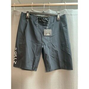 Gillz  Board Shorts ‎ Fishing Lightweight Men Size 32 Black NWT